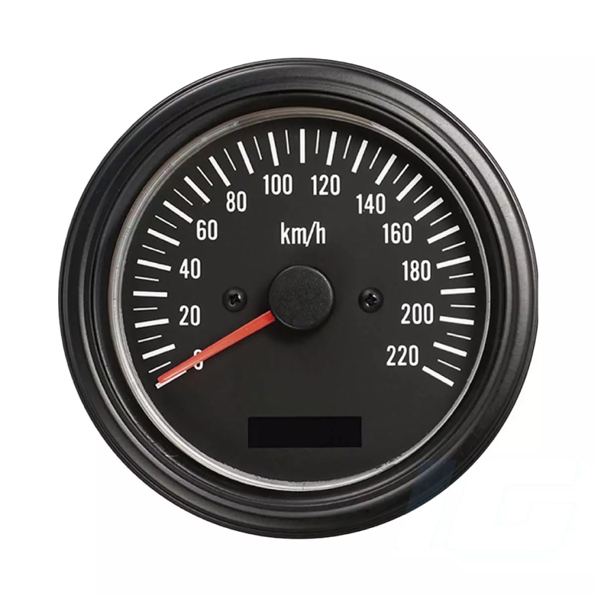 Speedometer for a car